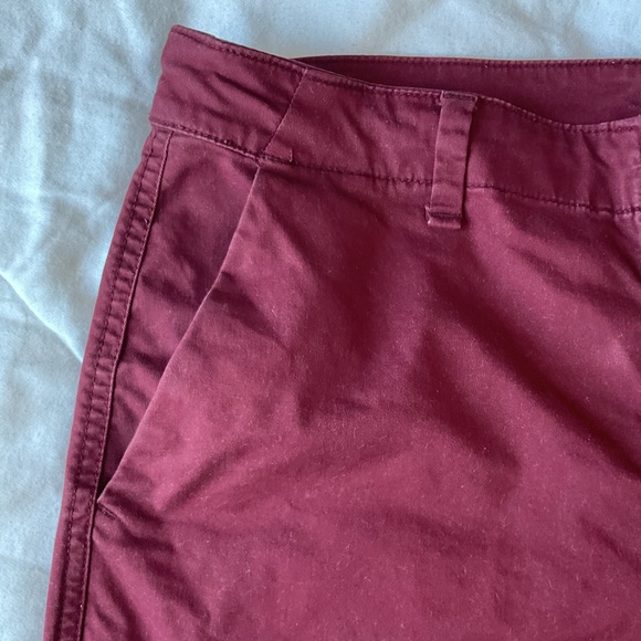 Gap Maroon Girlfriend Khakis - Picture 7 of 13